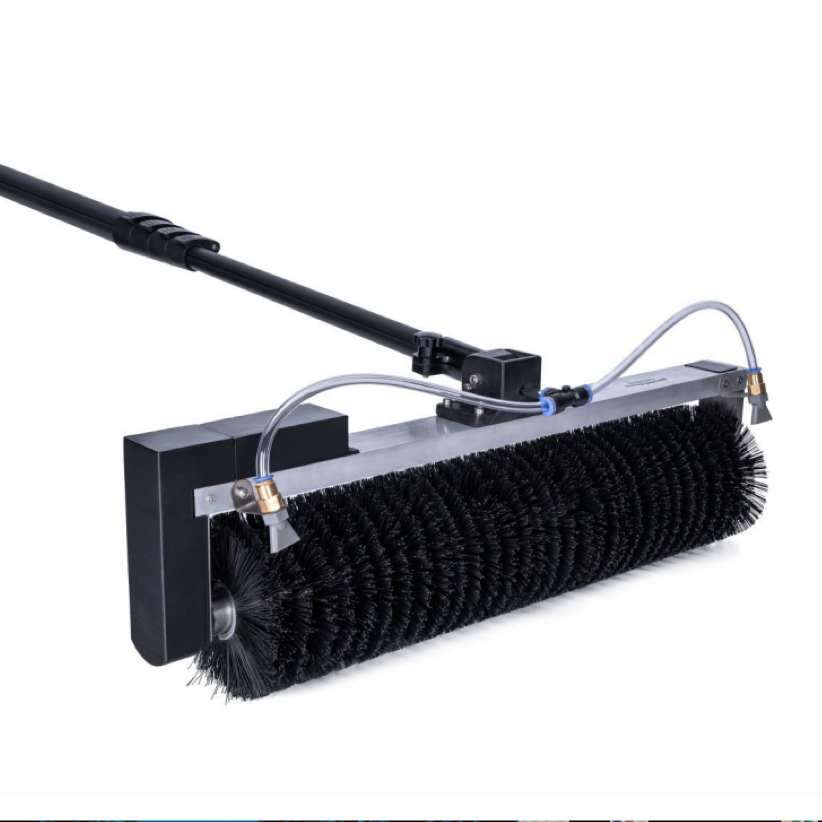 Efficient Solar Panel Cleaning Brush Kit for Optimal PV Maintenance