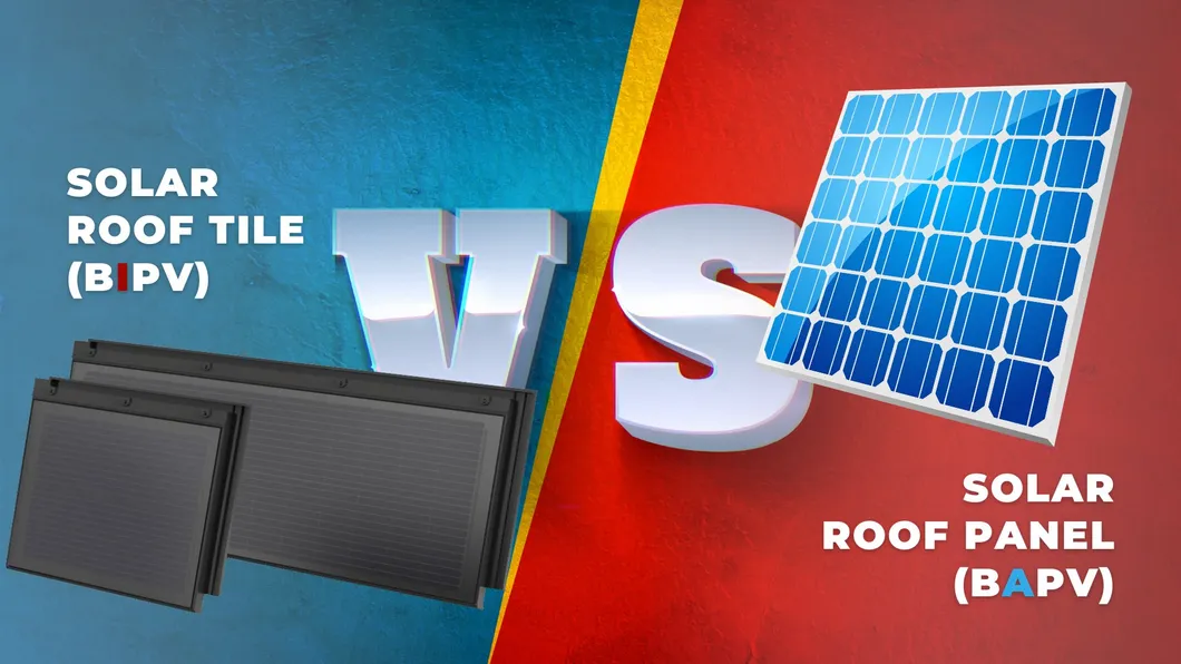 Solar Tile vs Solar Panel