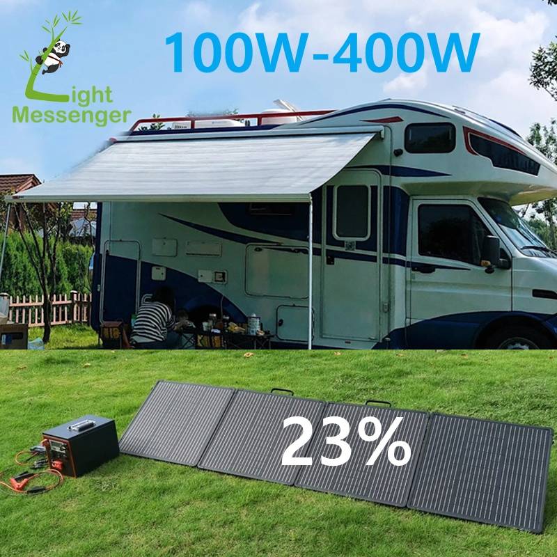 Light Messenger Factory Directly Sale OEM Service Portable Solar Charger for Smartphone and Power Bank