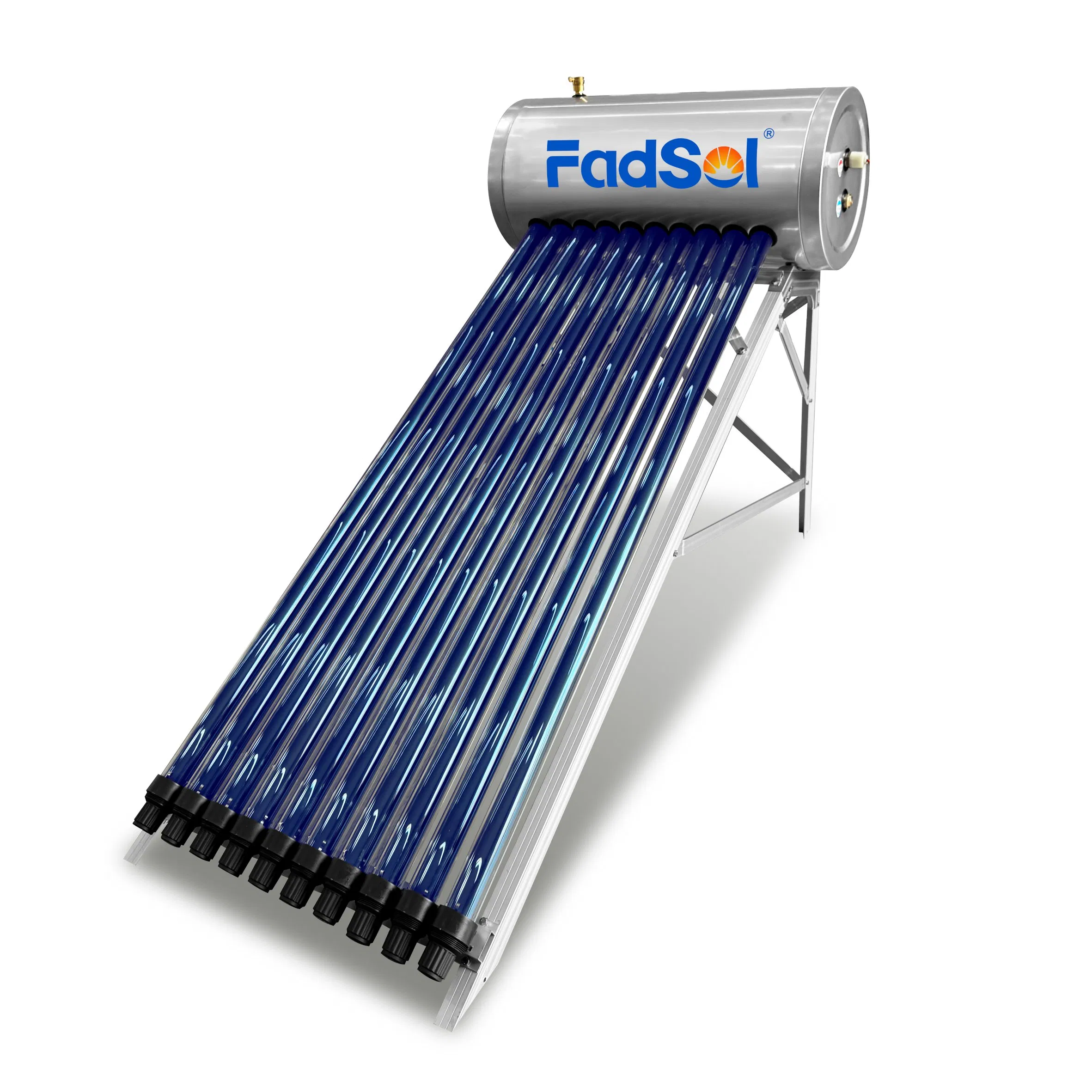 Solar Keymark Certificated Vacuum Solar Water Heater 150L Integrated Pressurized Solar Water Heater System for Home Home Hotel or Commercial