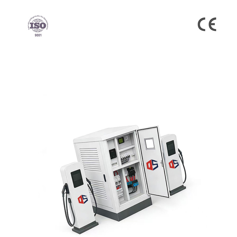 Fast Solar Powered DC Electric Vehicle Car Battery EV Charger Charging Station with Commercial