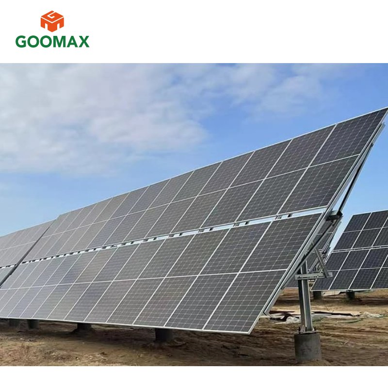 Goomax Reliable Solar PV Tracking System with Durable Ground Mount Solutions Available