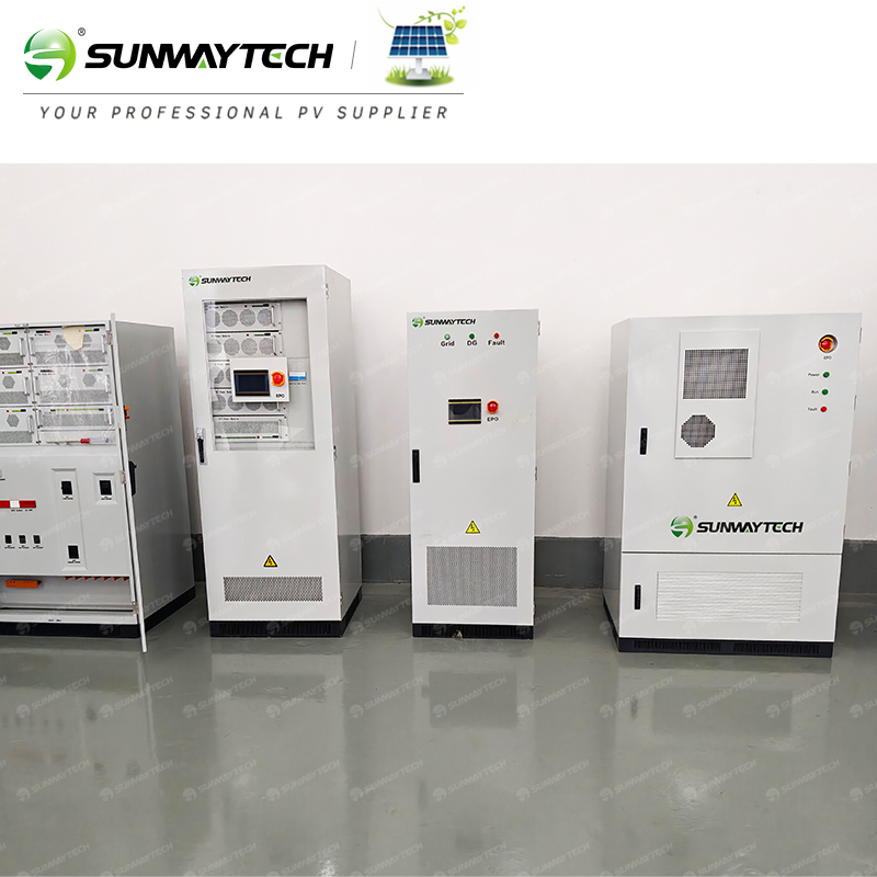 Sunway Hybrid Solar Panel Complete Kit 40kw 100kw 150 Kw Solar Energy System for Business