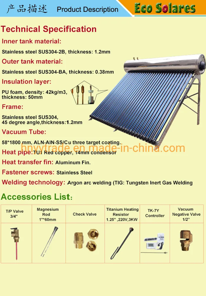 Integrated Solar Water Heater 3