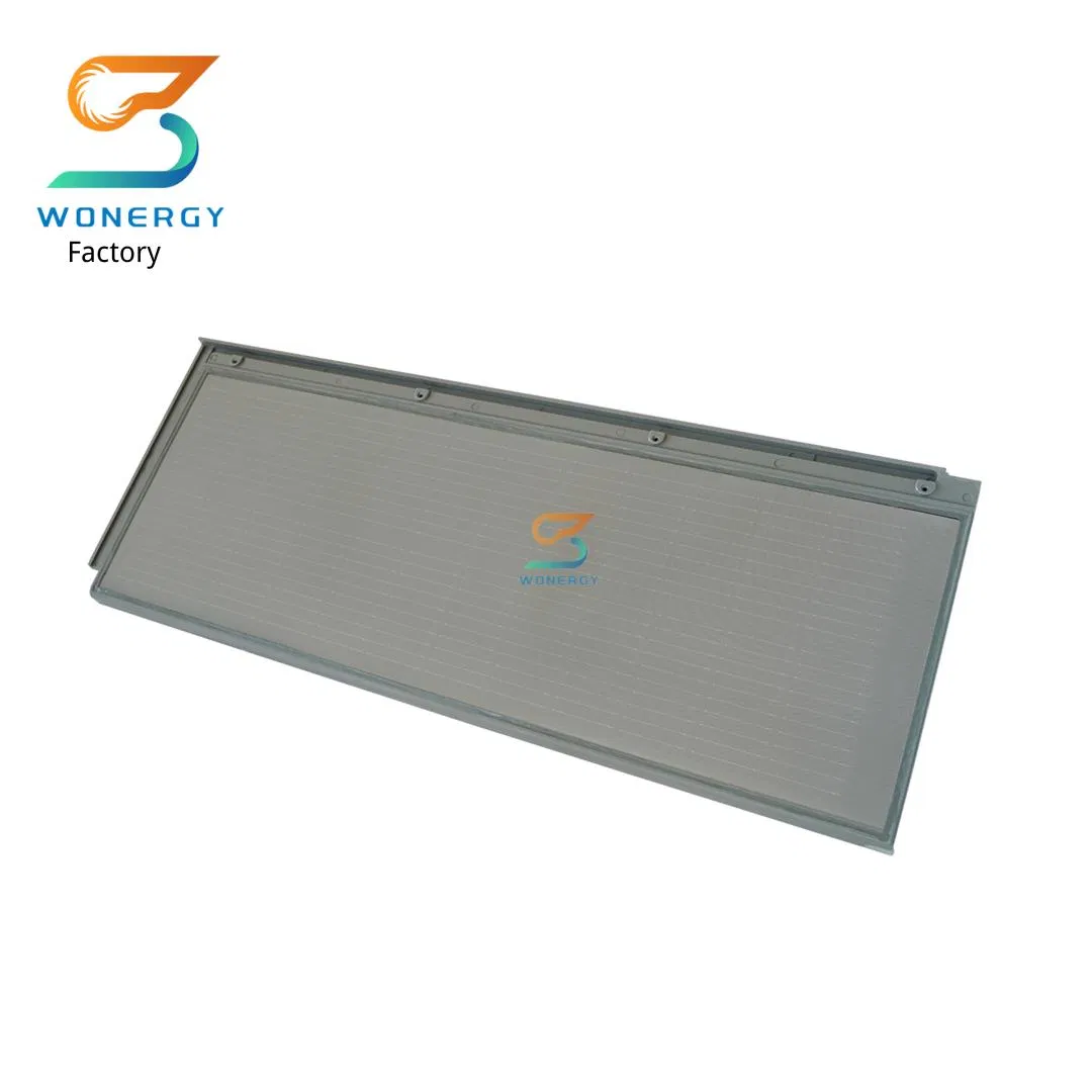 Hot Sale 90W Brunei Darussalam Monocrystalline Silicon Half Cell Solar Roof Tiles