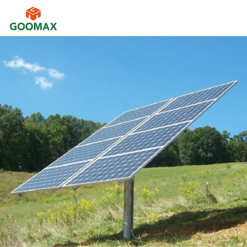 Goomax Smart Solar Panel Tracking System with Reliable Ground Mounting Equipment Available