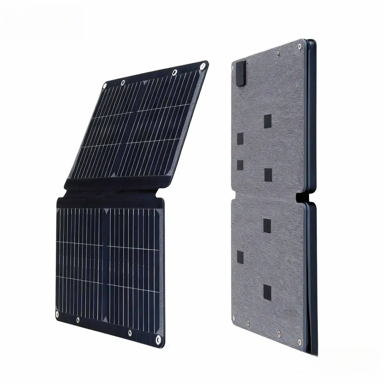 30W Portable Folding Solar Charger with Waterproof Design for Outdoor Mobile Phone Charging and Emergency Power Supply