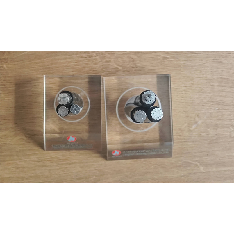 Flexible Installation Overhead Lines All Aluminum Aerial Bundled XLPE Insulated Low Voltage ABC Cable