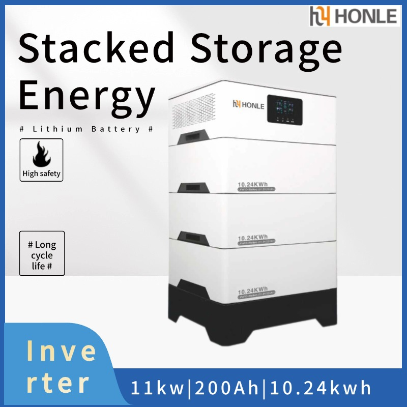 Smart 51.2V 5kwh Stackable LFP Battery Designed for Solar Panels Integration and Long-Term Energy Independence