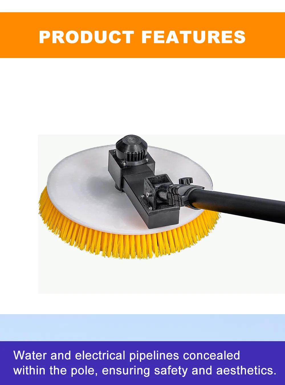 Solar Panel Cleaning Brush Detail 5