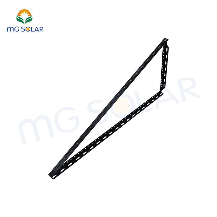 for 2 Solar Panels Black Aluminum Solar Panel Mounting System