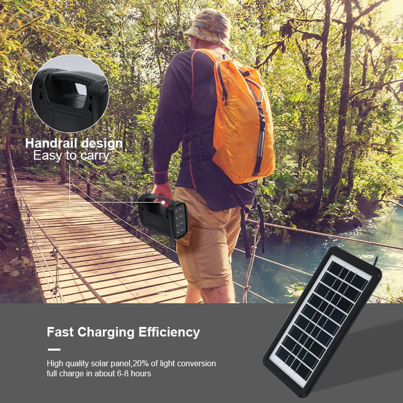Solar Energy Kit: LED Lighting &amp; Mobile Phone Charging Solution