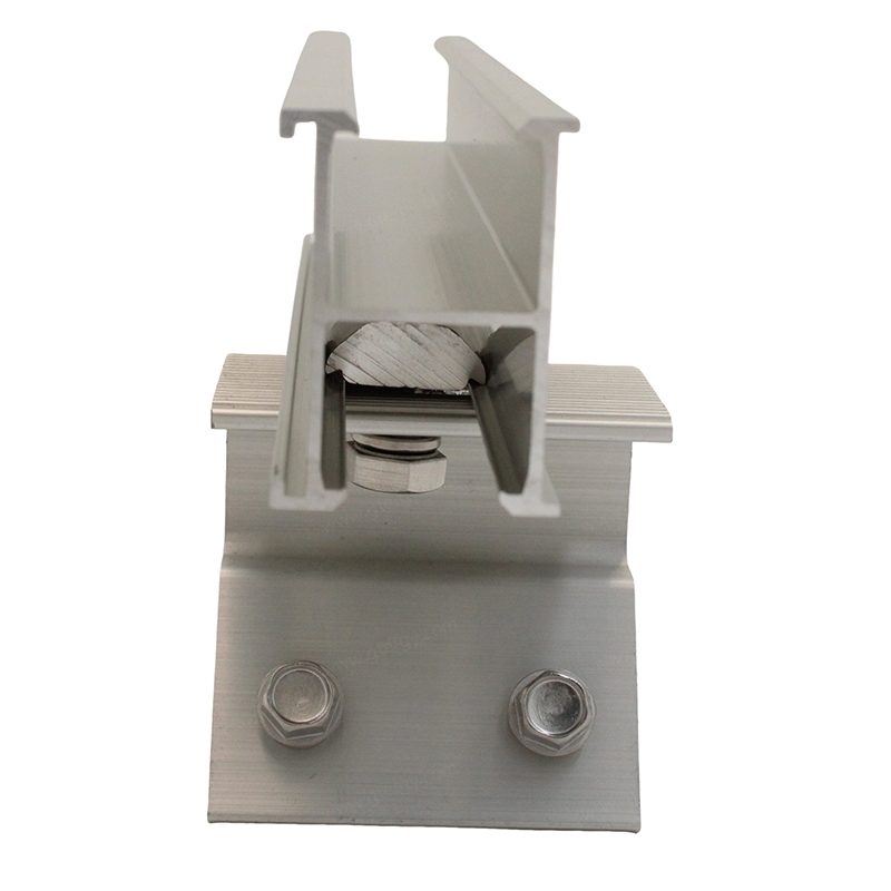 Solar Panel Mounting Metal Roof Solution with Roof Clamp Bracket