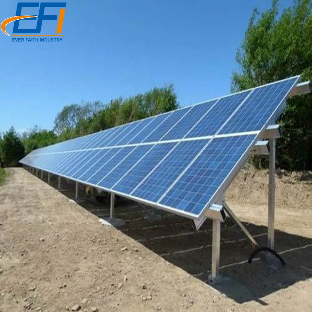 Commercial Solar System Ground Mounted Kits Solar Ground Mount Solution
