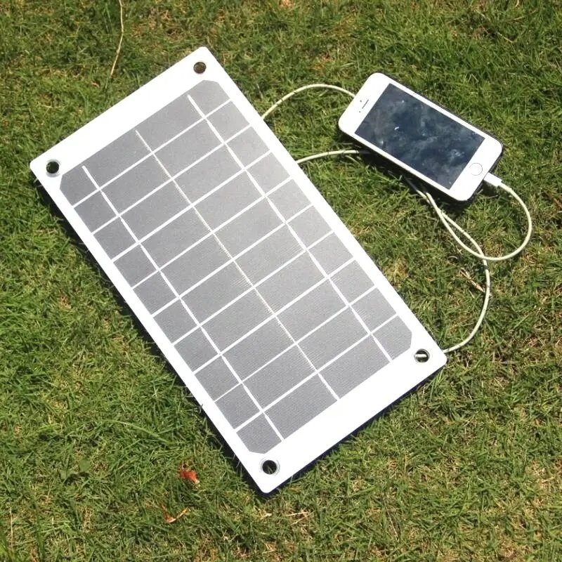 Light Weight Easy Carry 7.5W 5V Portable Solar Panel Charger for Battery or Mobile Bank Charger