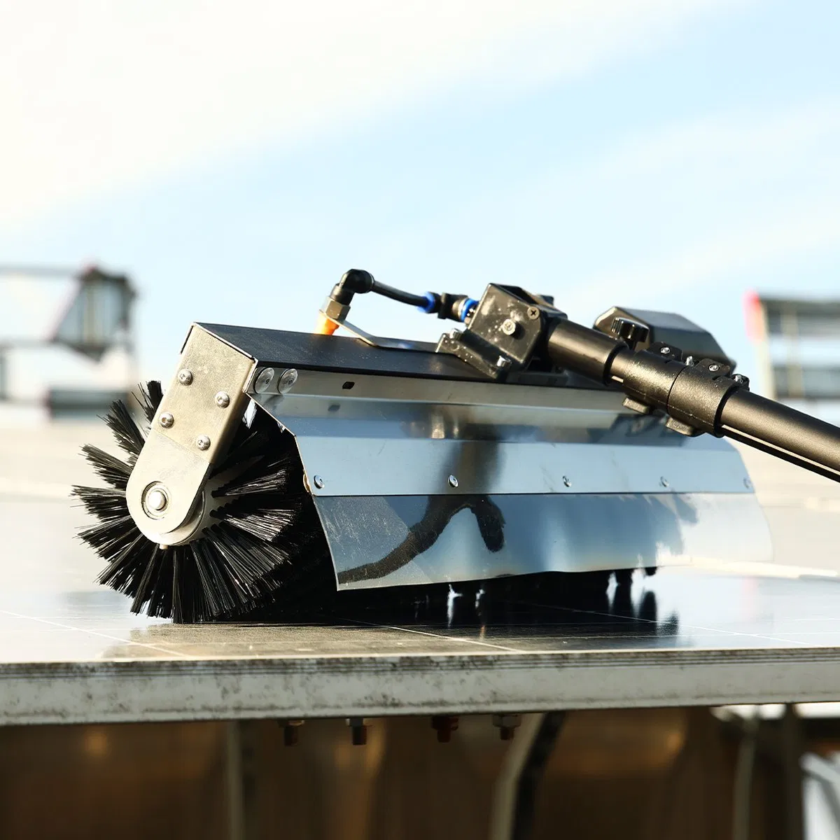 Efficient Solar Panel Cleaning Brush Kit for Optimal PV Maintenance