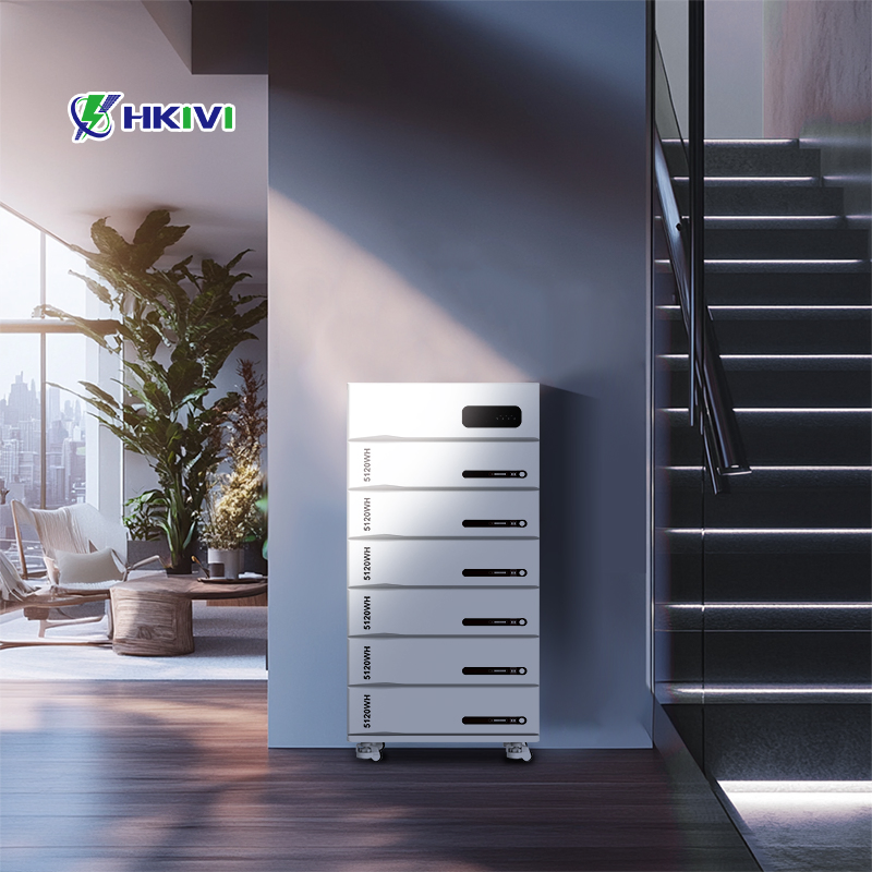 Hybrid Solar Energy System Stackable LiFePO4 Battery Storage All-in-One 5-30kw Complete Kit