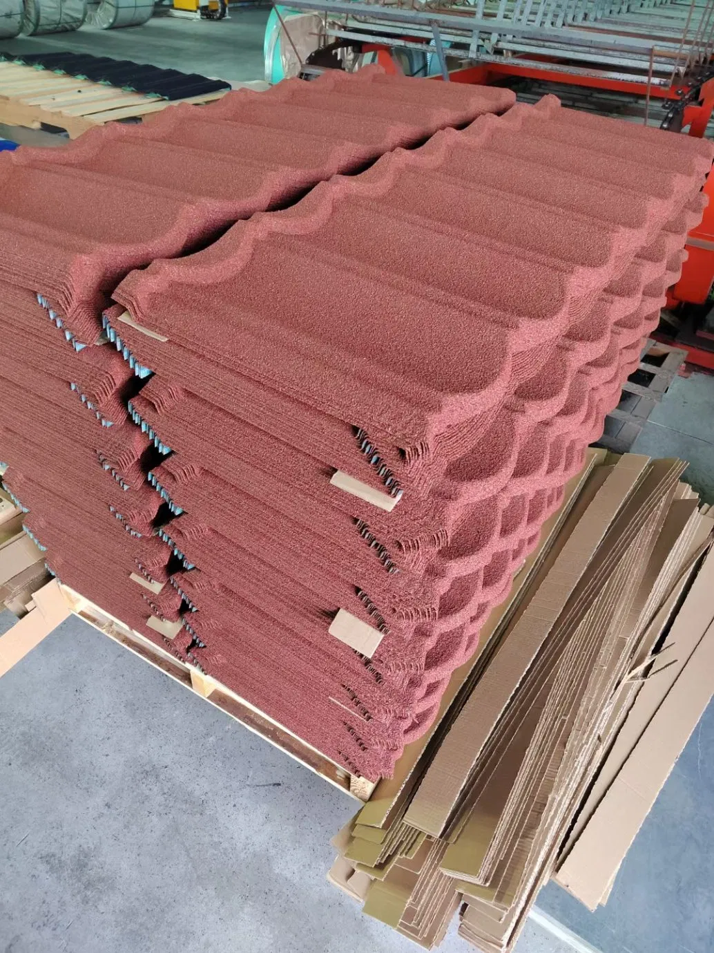 The Wood Grain Roof Tile of Roofing of Solar Flat