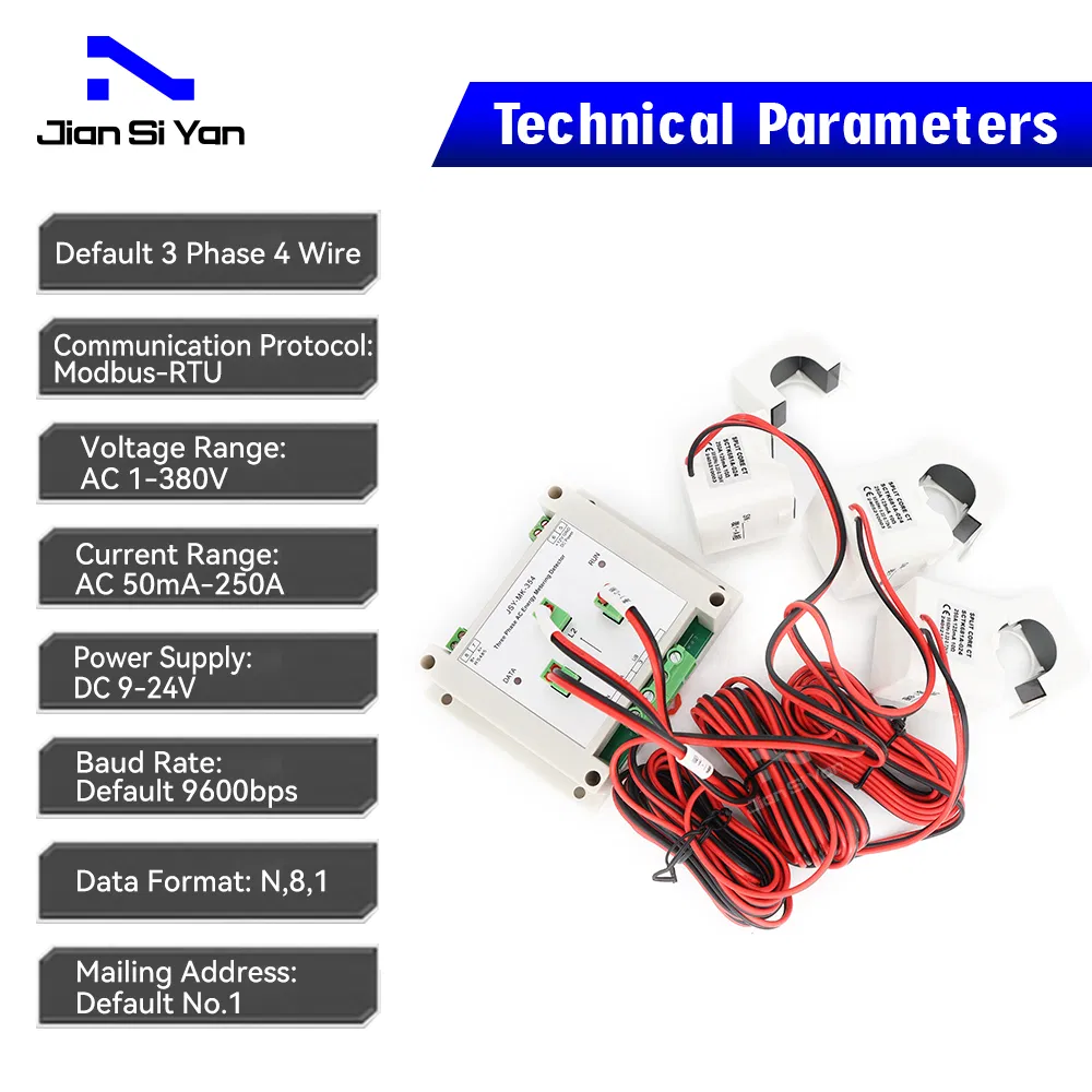 Jsy-Mk-354 AC 250A China Manufacturer Customized Solar Energy Monitoring Energy Meter