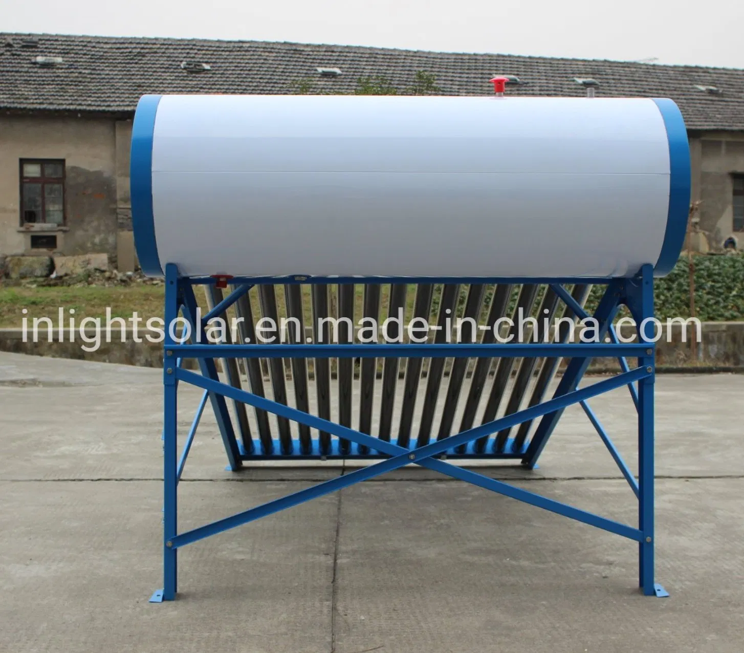 150L -300L White Color Steel Non Pressure Color Steel Solar Water Heater