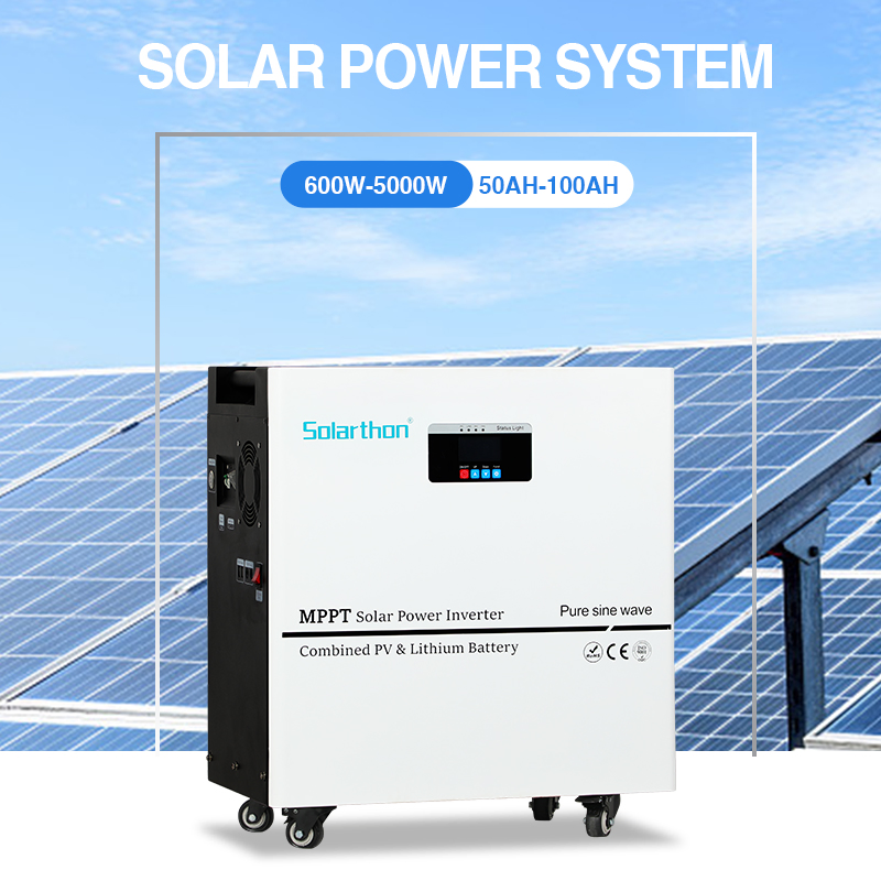 High-Efficiency 5kw Solar Power Inverter and MPPT Controller