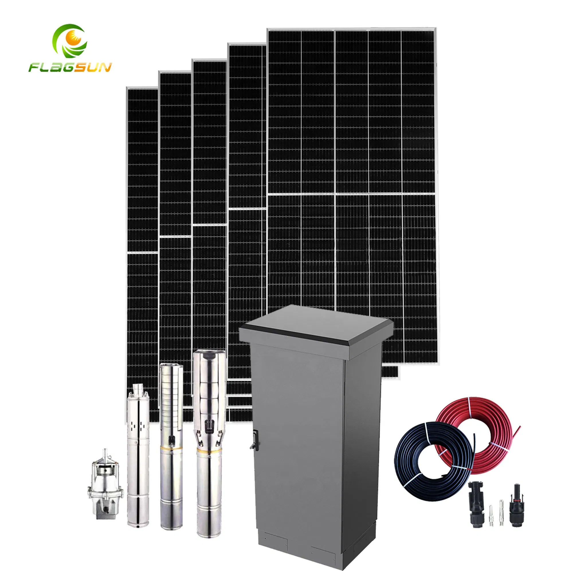 160kw 185kw 200kw Deep Well Solar Panel Water Pump System