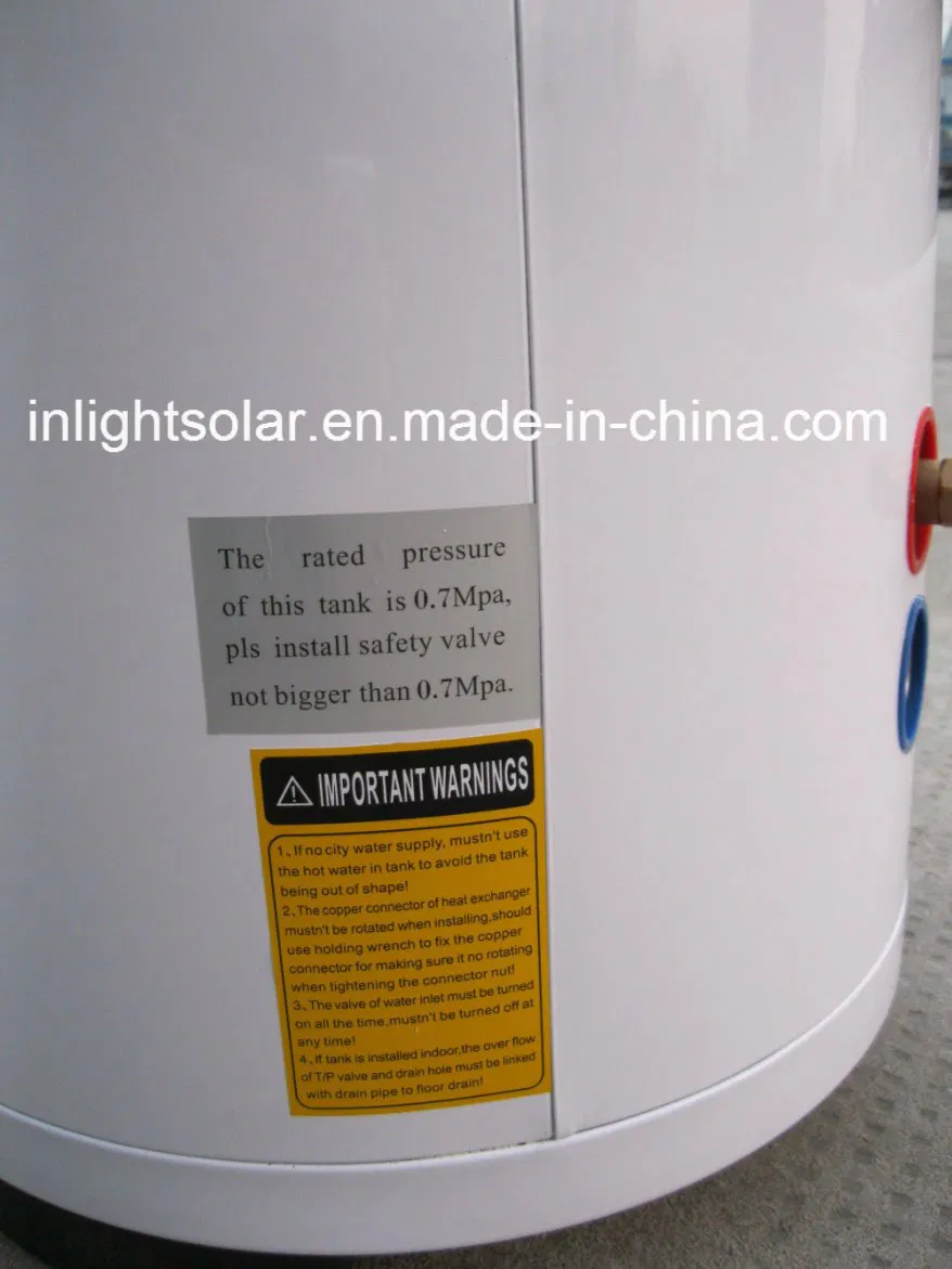 Pump Circulation Split Pressure Type Solar Hot Water System