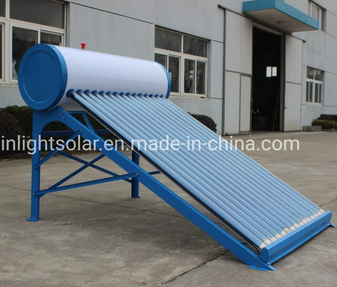 150L -300L White Color Steel Non Pressure Color Steel Solar Water Heater
