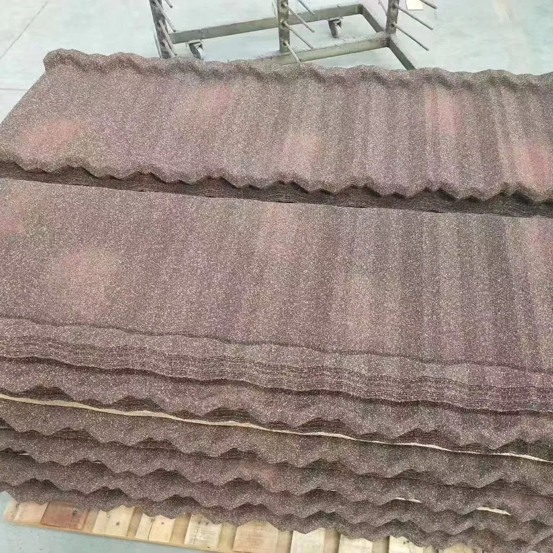 Solar Panel Stone Coated Metal Flat Roof Tile Energy Efficient Roofing Sheet