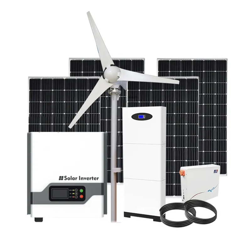 Residential Wind &amp; Solar Power System with 2MW Wind Turbine Generator