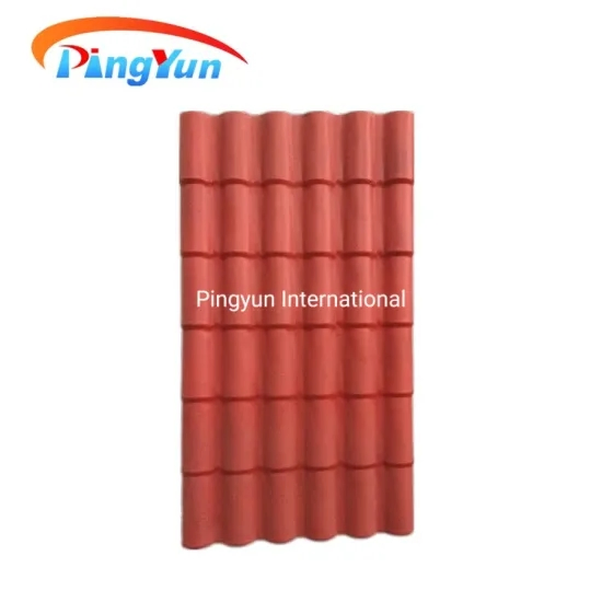 2021 Amazon Popular Cheap Prices Plastic Solar Spanish Roof Tile