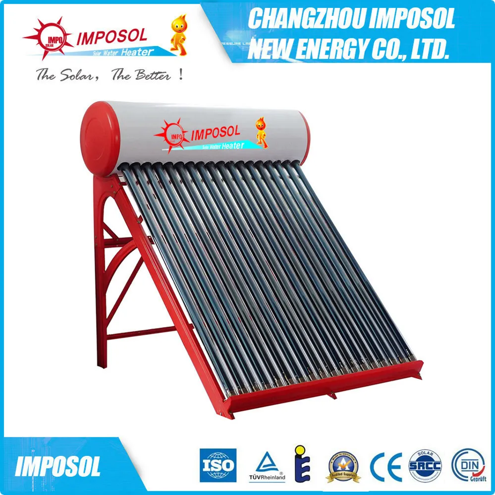 80L-300L Non-Pressurized Vacuum Tube Solar Energy Hot Water Heater