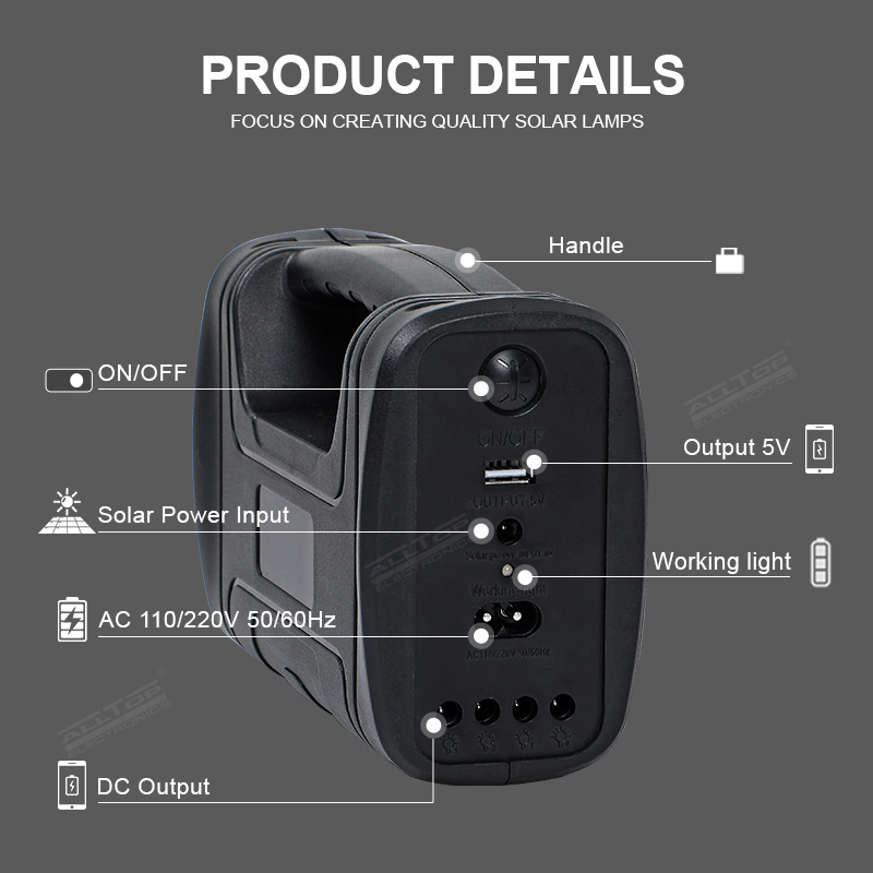 Solar Energy Kit: LED Lighting &amp; Mobile Phone Charging Solution