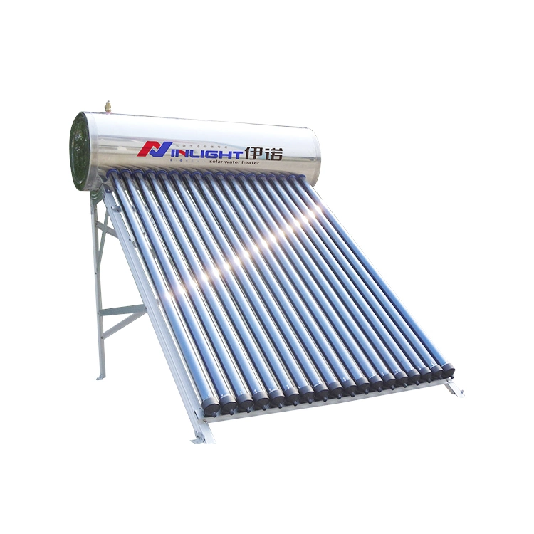 Stainless Steel Compact Heat Pipe Pressure Solar Water Heater 100L-300L