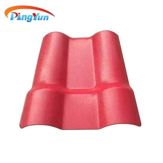 UV-Resistant High Quality New Coated Sheets Solar PVC Roof Tiles for Houses
