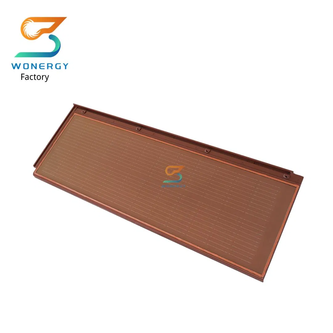 Hot Sale 90W Brunei Darussalam Monocrystalline Silicon Half Cell Solar Roof Tiles