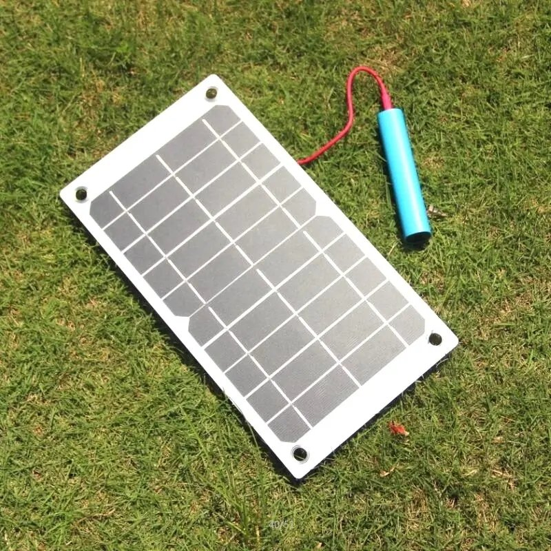 Light Weight Easy Carry 7.5W 5V Portable Solar Panel Charger for Battery or Mobile Bank Charger