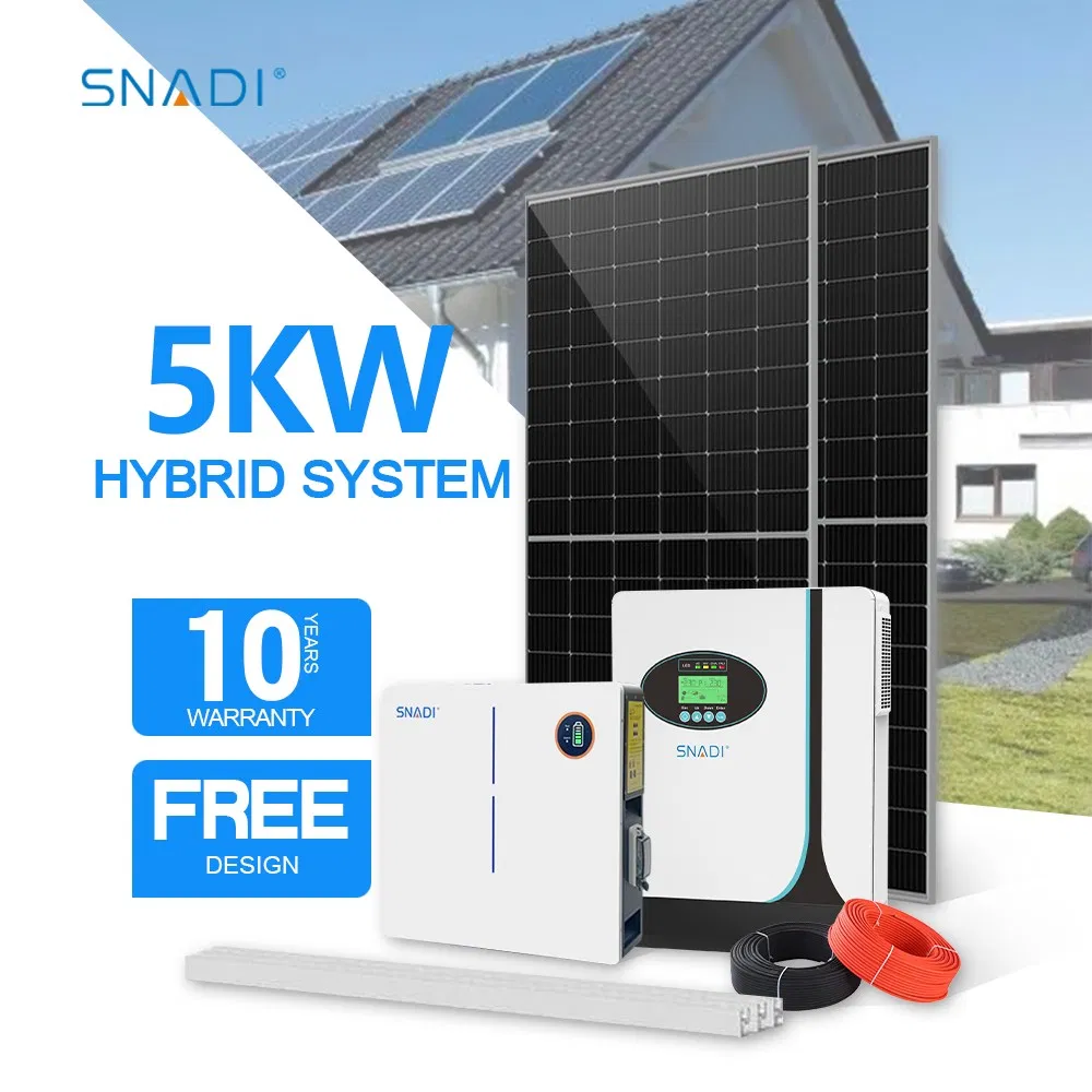 3kw Solar Power System 5kw Hybrid Solar Energy System Kit