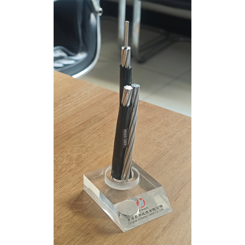 Flexible Installation Overhead Lines All Aluminum Aerial Bundled XLPE Insulated Low Voltage ABC Cable