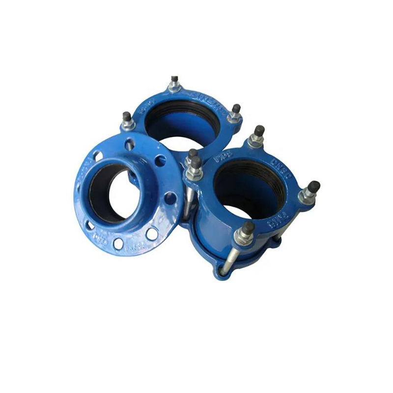 China Suppliers Manufacturers ISO 2531 Universal Wide Range Flexible Pipe Fittings Ductile Iron Flange Adaptors