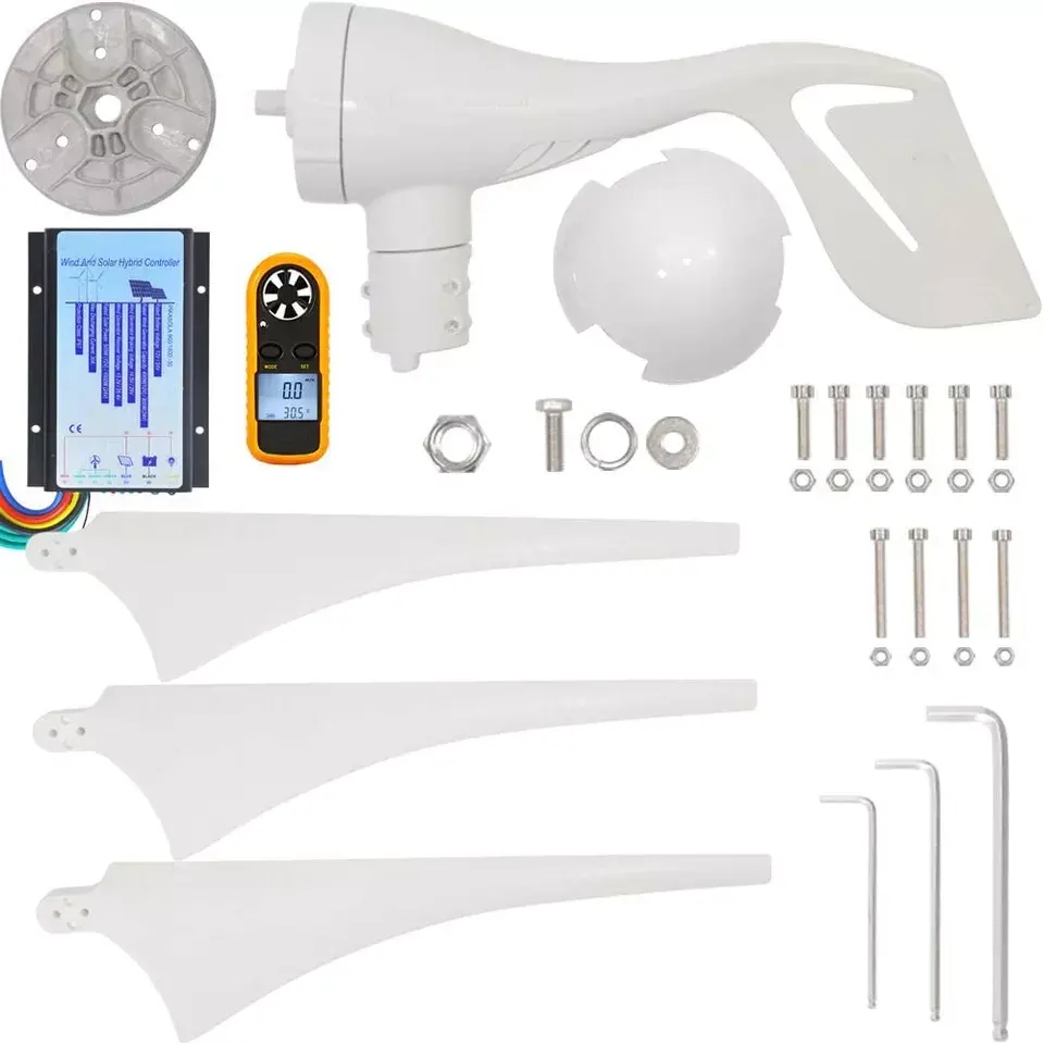 Residential Wind &amp; Solar Power System with 2MW Wind Turbine Generator