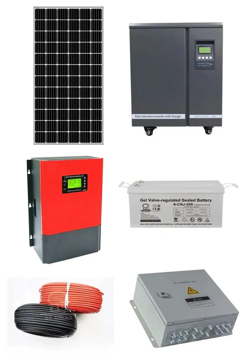 20KW Solar Power System Components