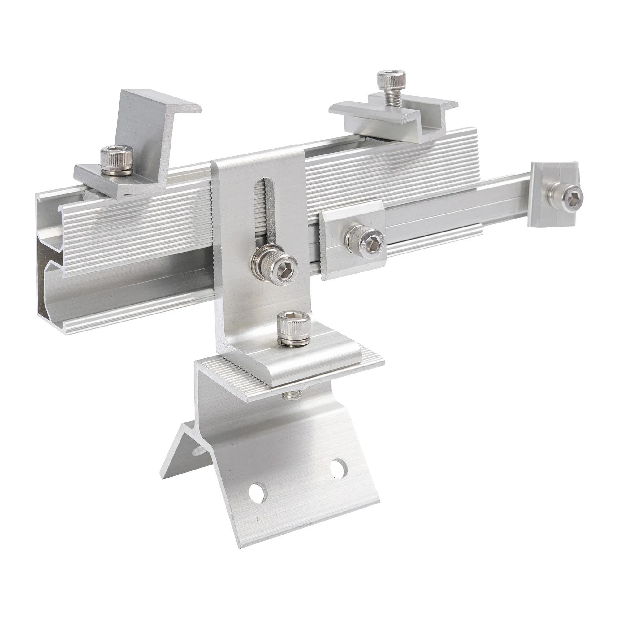 Solar Panel Mounting Metal Roof Solution with Roof Clamp Bracket