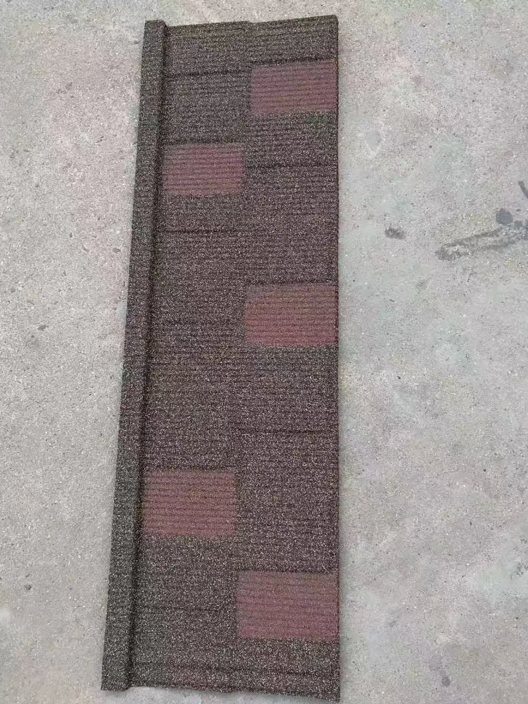 The Wood Grain Roof Tile of Roofing of Solar Flat