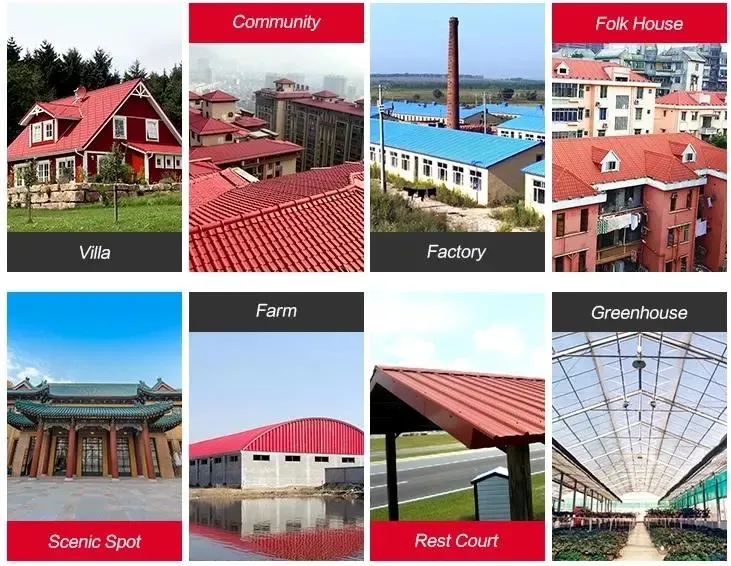 Real picture of roof tiles