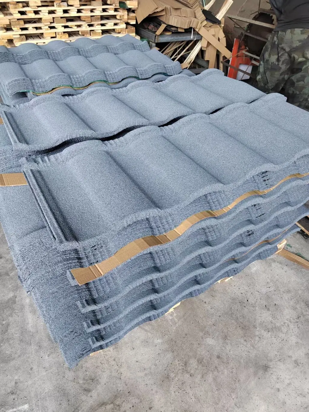 Fish Scale Tile Solar Decorative Roof Tile Colour Stone-Coated Metal Roofing