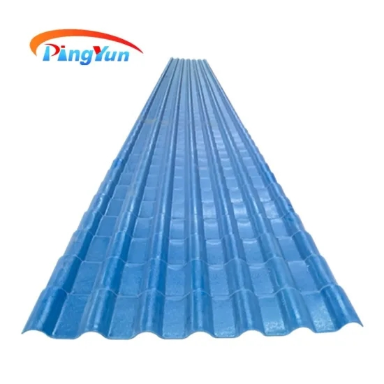 UV-Resistant High Quality New Coated Sheets Solar PVC Roof Tiles for Houses