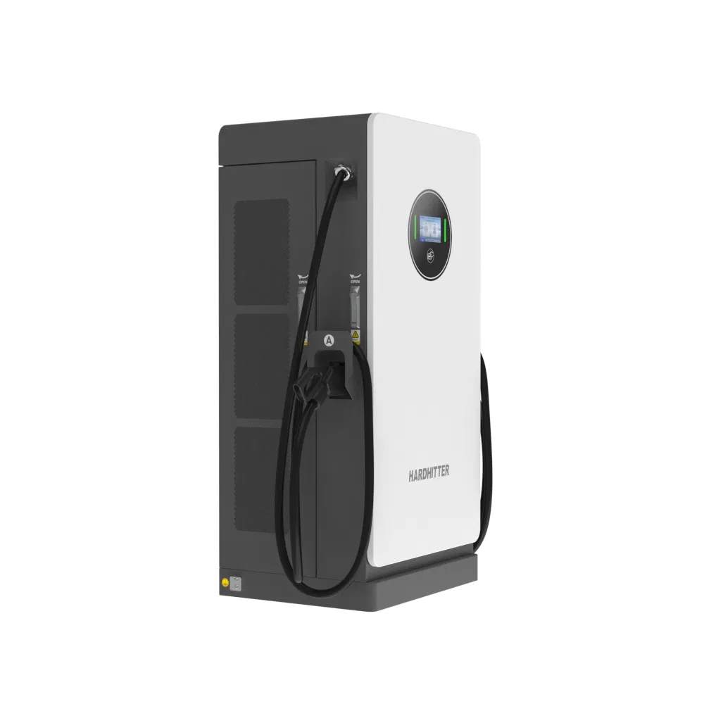 EV Charging Station with Solar Power and Smart Grid Integration