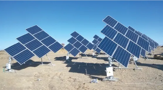 Horizontal Tracking Solar Racking System