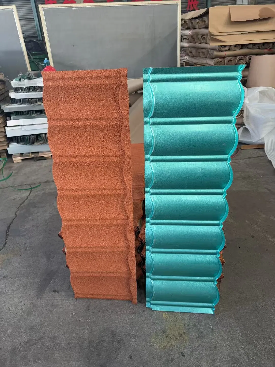 Fish Scale Tile Solar Decorative Roof Tile Colour Stone-Coated Metal Roofing